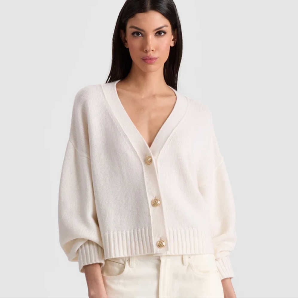 Alice + Olivia Atticus Cashmere Cardigan